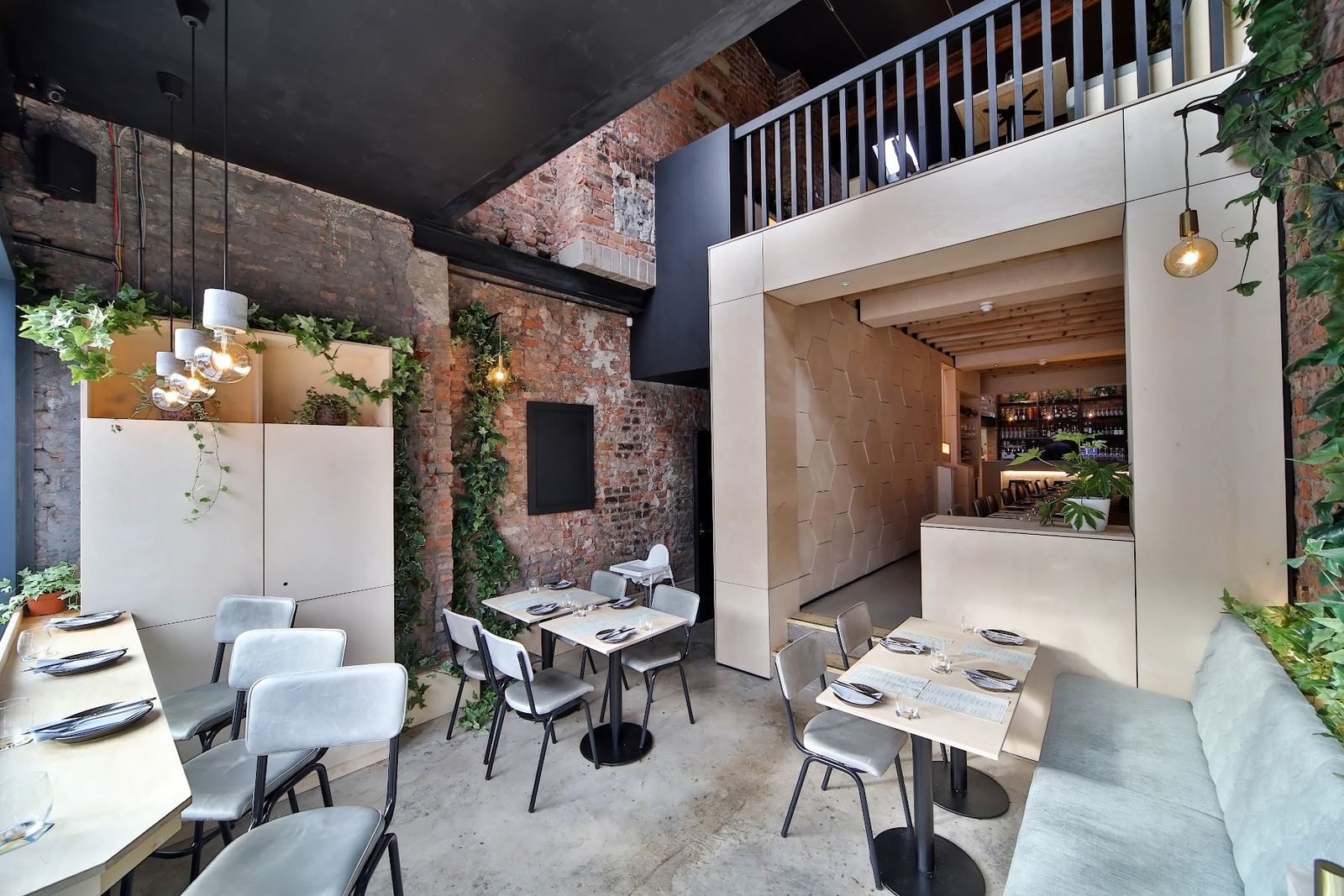 The dining room at Hafla Hafla, Lark Lane